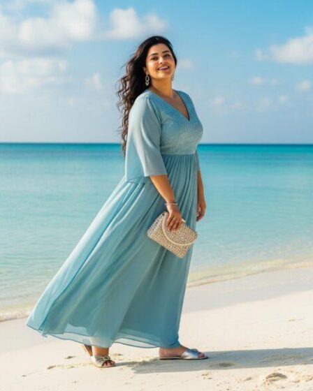 elegante mode für mollige frauen